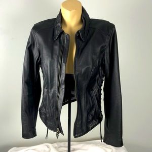 Woman’s Harley Davidson riding leather Large